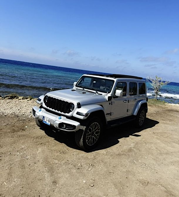 JEEP WRANGLER Hybride benzine Cabrio met elektrisch Sunroof Unlimited 4xe 380  GR