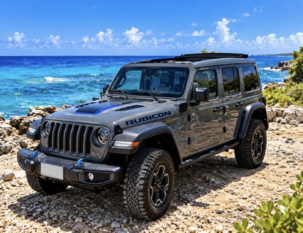 Jeep Wrangler convertible electric Sunroof Unlimited 4xe 380 Rubicon 